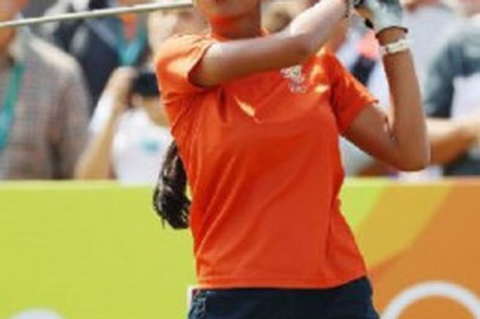 Aditi Ashok, bintang baru di golf profesional, yang berasal dari India. 