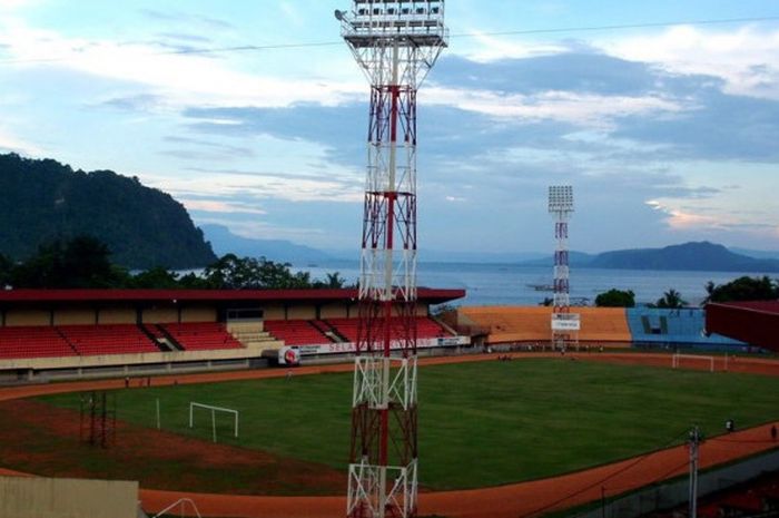 Stadion Mandala, Jayapura yang akan jadi pilihan markas PSBS Biak untuk Liga 1 2024/2025