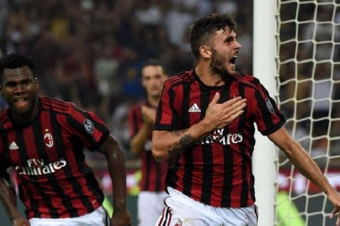 Dua youngster AC Milan, Franck Kessie dan Patrick Cutrone menjadi batu sandungan bagi Crotone di awal pekan Liga Italia Serie-A pada Minggu (20/8/2017).