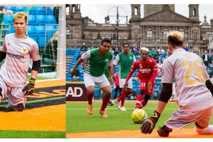 Penampilan Eman Sulaeman dalam kompetisi Homeless World Cup 2016