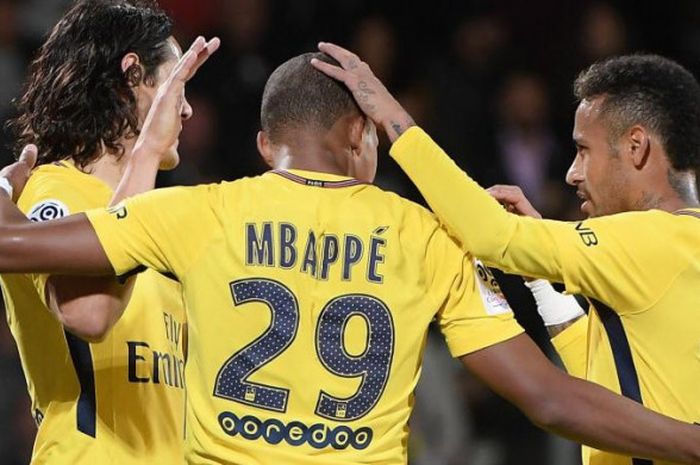 Trio Macan PSG (Mbappe, Cavani, Neymar)