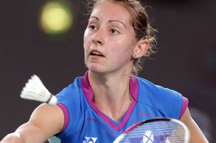 Pemain bulu tangkis tunggal putri asal Skotlandia, Kirsty Gilmour