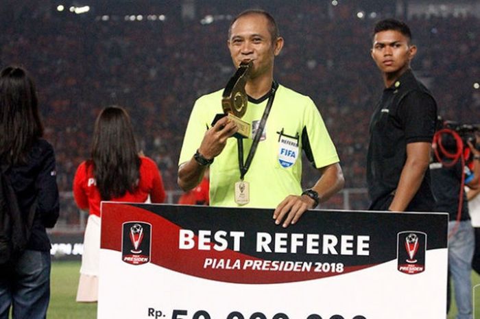 Wasit Terbaik Piala Presiden 2018, Oki Dwi Putra