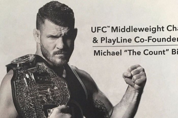 Michael Bisping menjadi figur, saat mempromosikan salah satu website permainan miliknya.