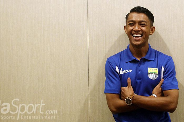 Gelandang Persib Bandung, Febri Hariyadi.