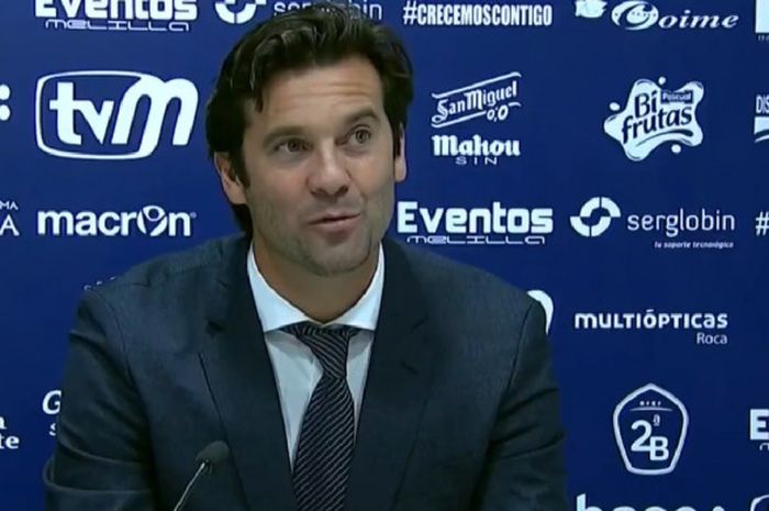 Pelatih sementara Real Madrid, Santiago Solari