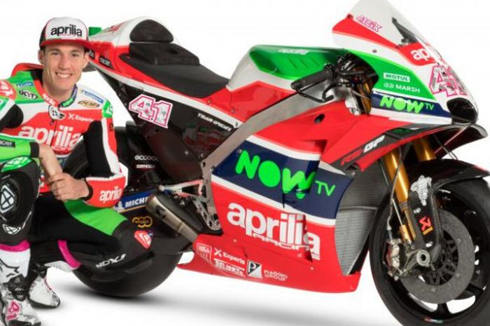 Pebalap Aprilia Racing Team Gresini, Aleix Espargaro.