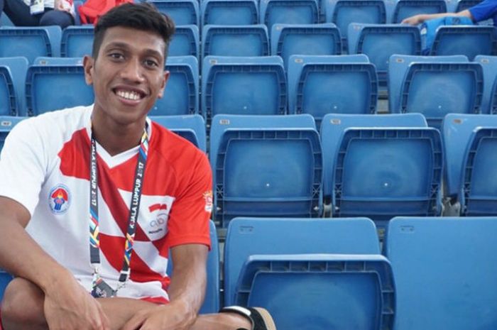 Rezza Auditya Putra, kapten tim polo putra Indonesia di SEA Games 2017 Malaysia.