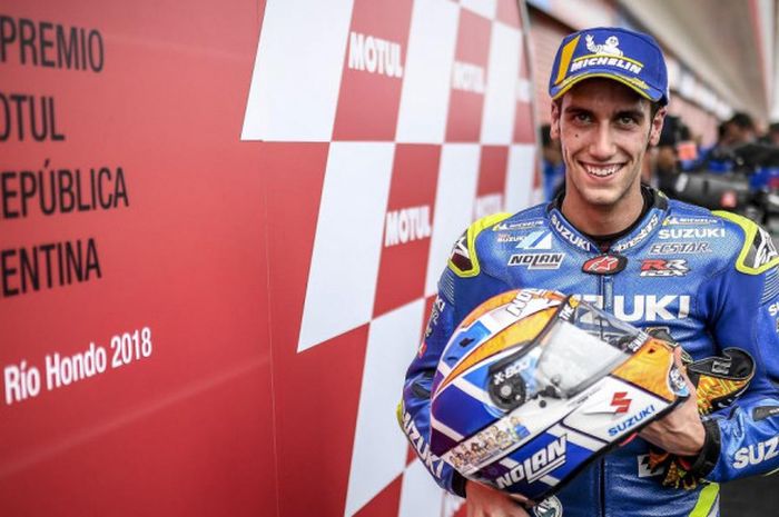 Pebalap Suzuki Ecstar, Alex Rins memberikan komentarnya soal perkembangan motor terbaru Suzuki untuk musim depan.