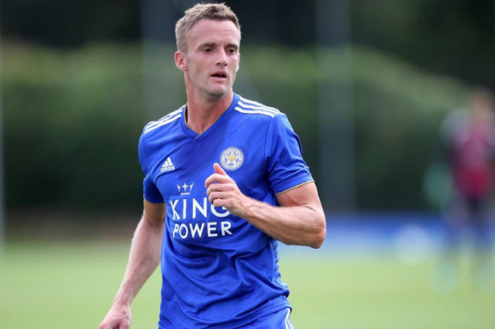 Andy King, gelandang Leicester City.