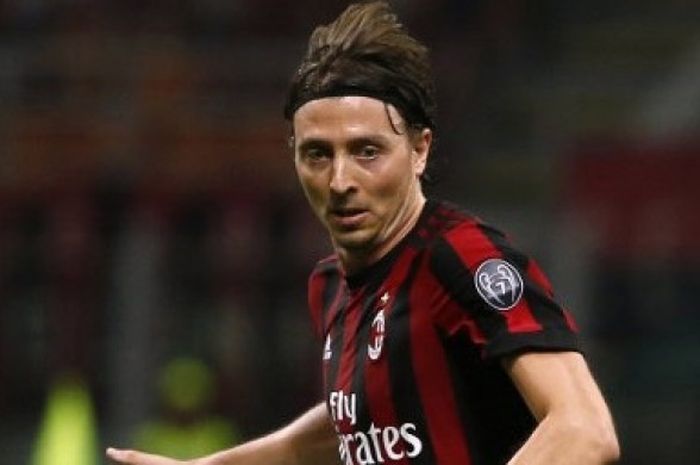 Gelandang AC Milan, Riccardo Montolivo.