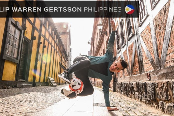 Philip Warren gertsson, Freestyler asal Filipina