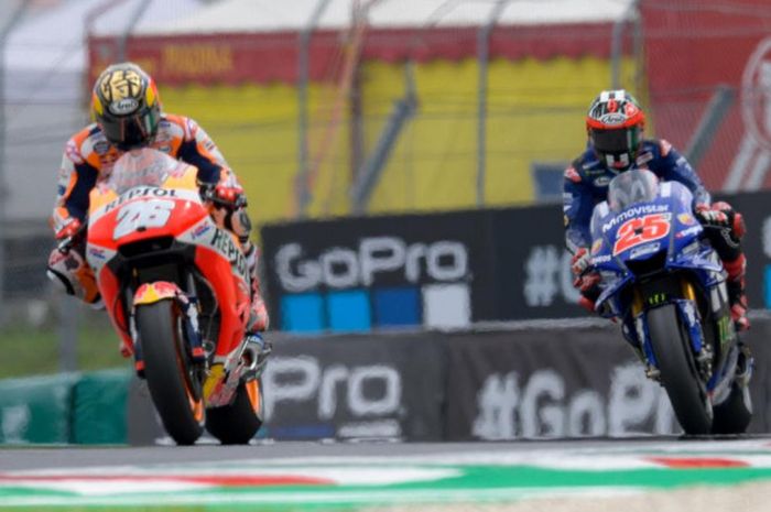 Dani Pedrosa dan Maverick Vinales.