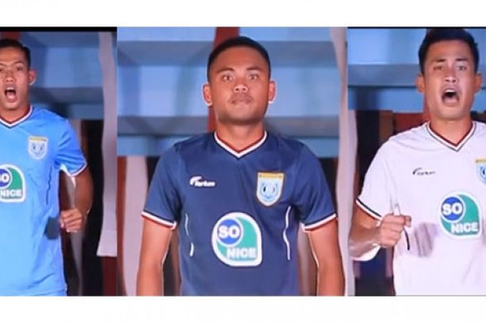 Jersey baru Persela musim 2018