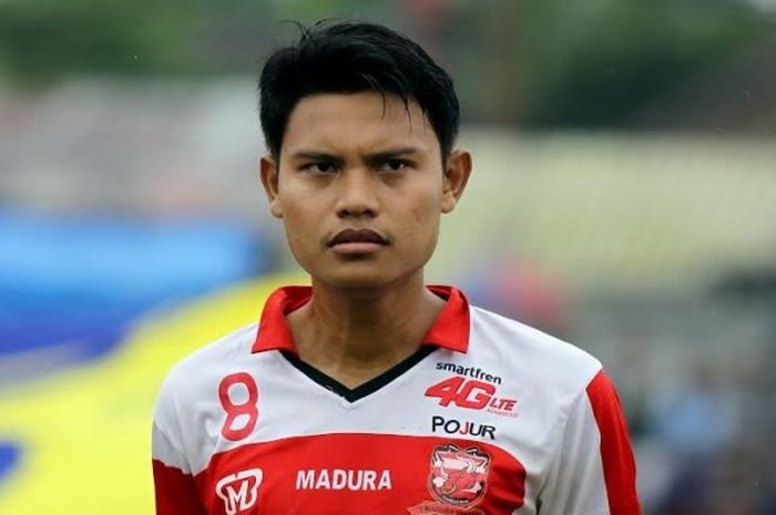 Gelandang serang Madura United, Fandi Eko Utomo