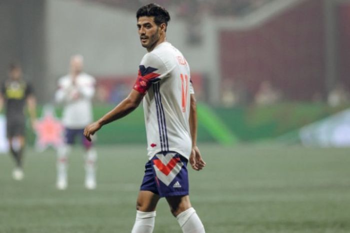 Penyerang Los Angeles FC asal Meksiko, Carlos Vela.