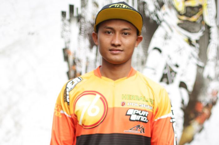 Khoiful Mukhib, pebalap sepeda downhill peraih emas Asian Games 2018.