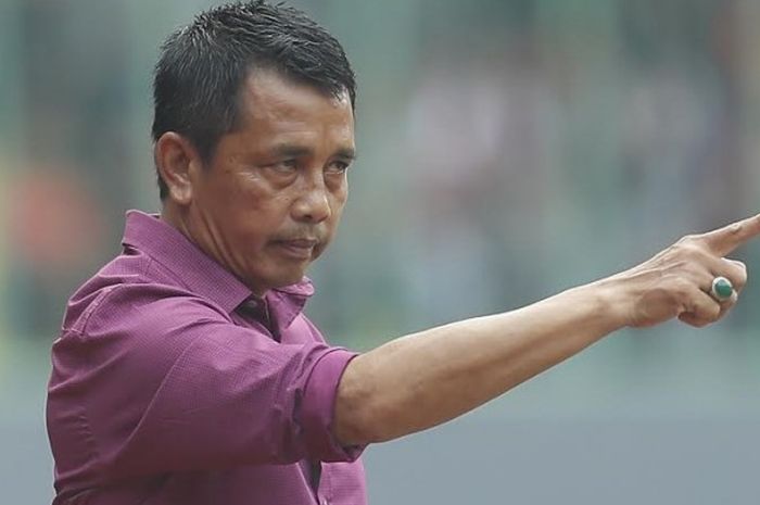 Pelatih Mitra Kukar, Jafri Sastra.