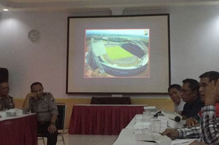 Bonek dan PSHT Jember lakukan petemuan sebelum laga Persigo Semeru Vs Persebaya Surabaya