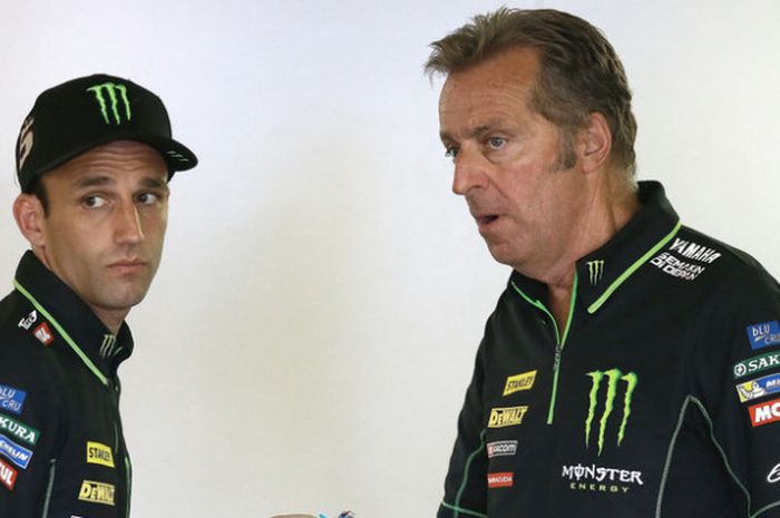  Johann Zarco dan Herve Poncharal. 