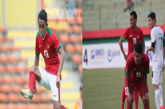 Febri Hariyadi dan Ahmad Jufriyanto saat membela Timnas Indonesia di ajang berbeda.