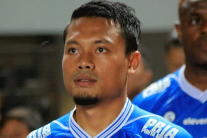 Gelandang Persib, Dedi Kusnandar.