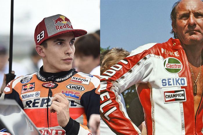 Marc Marquez dan Mike Hailwood