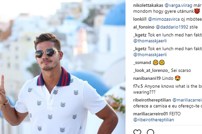 Andre Silva, pendatang baru di klub AC Milan.