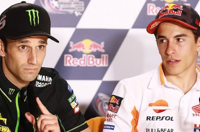  Johann Zarco dan Marc Marquez. 