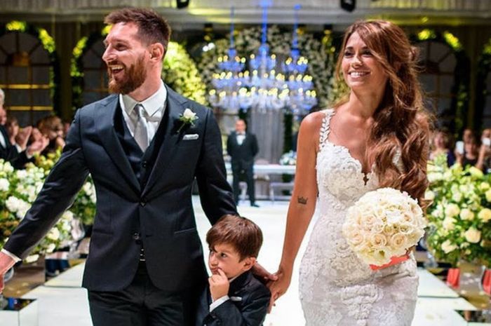 Pernikahan Lionel Messi dan Antonella Roccuzzo