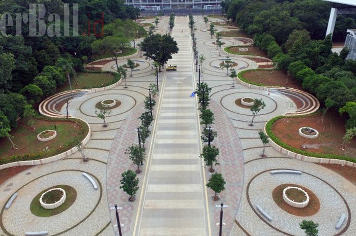   Stadion Utama GBK dan kawasan Gelora Bung Karno    