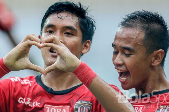 Epskresi para pemain Bali United U-19.