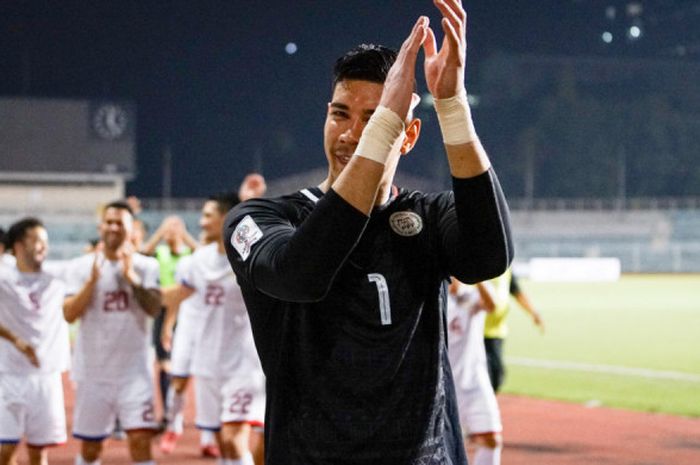 Kiper timnas Filipina Neil Etheridge.