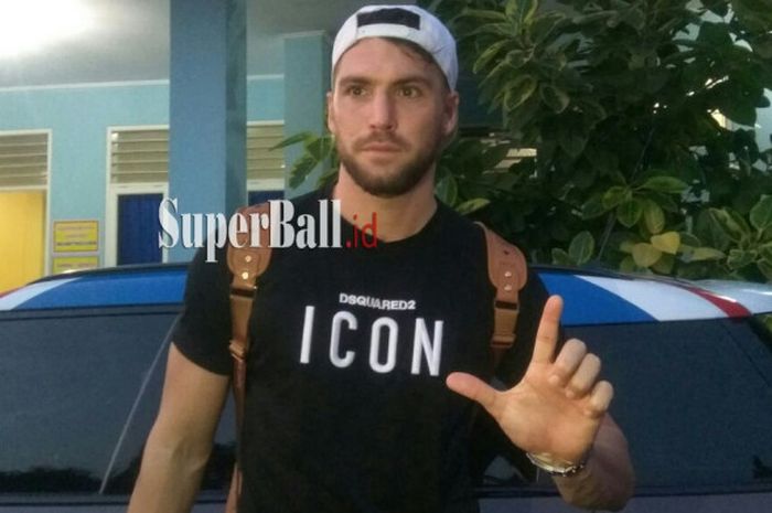 Rekrutan anyar Persija Jakarta asal Kroasia, Marko Simic.