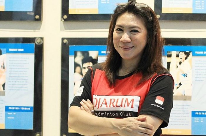 Susy Susanti, legenda bulu tangkis Indonesia peraih emas Olimpiade Barcelona 1992.