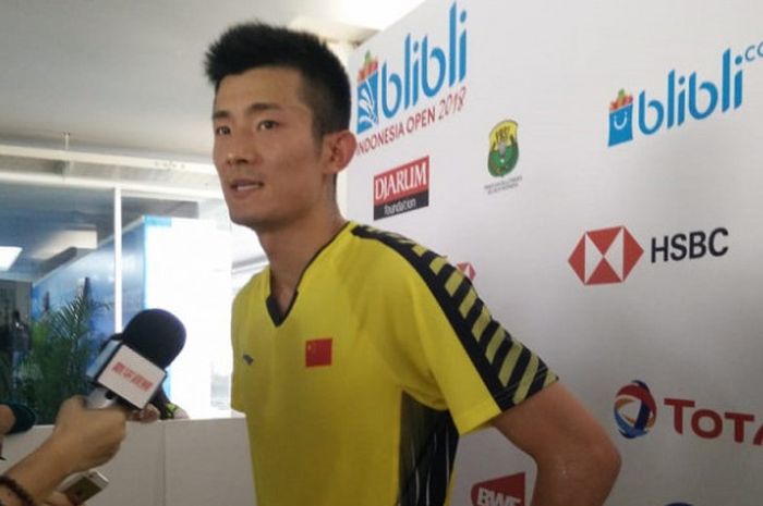 Pebulu tangkis tunggal putra China, Chen Long.