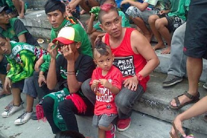 Daeng Uki, pentolan suporter PSM Makassar.