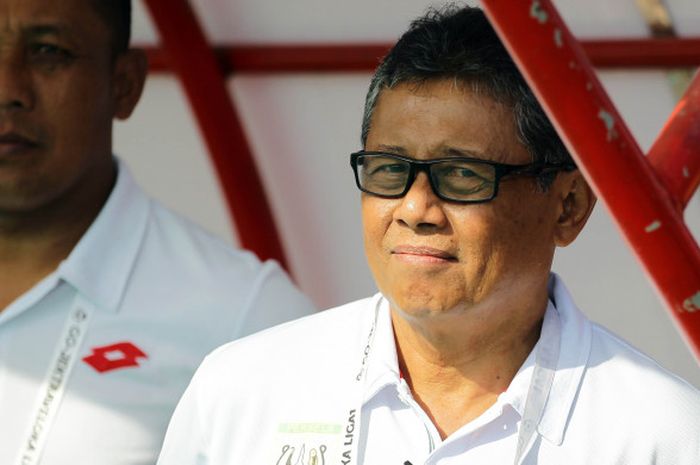 Pelatih Persela Lamongan, Herry Kiswanto.