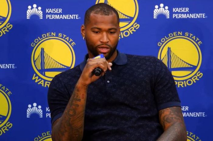 DeMarcus Cousins sedang menceritakan tentang kepindahannya dari New Orleans Pelicans ke Golden State