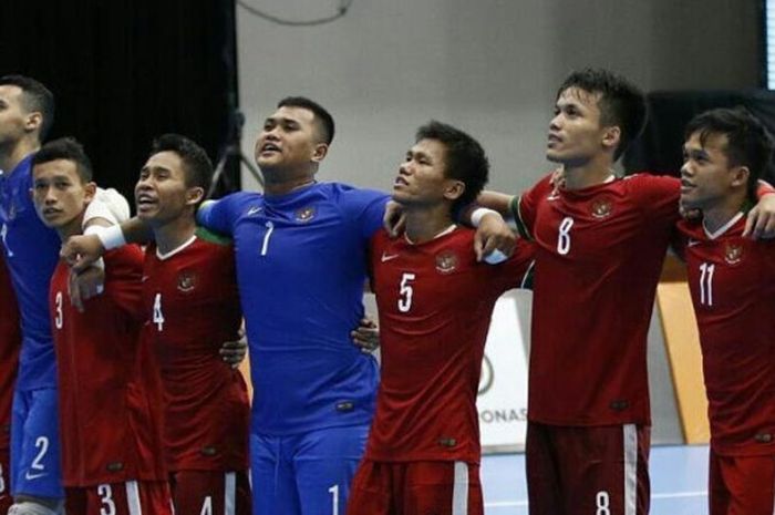 Timnas futsal putra dan putri Indonesia baru saja merebut kemenangan di pertandingan pertama SEA Games 2017 di Panasonic Sports Complex, Shah Alam, Malaysia (20/8/2017).