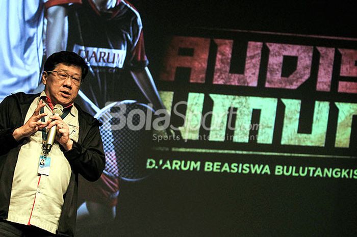 Program Director Bakti Olahraga Djarum Foundation, Yoppy Rosimin.