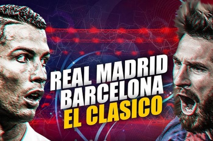 El Clasico pertama musim 2017-2018.