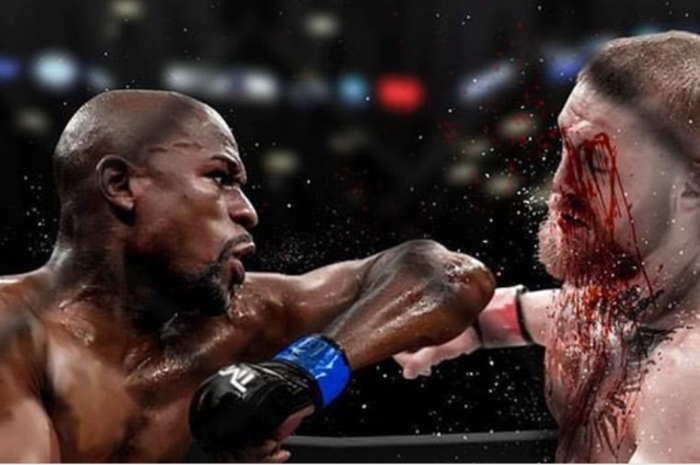 Gambar diambil dari twitter Floyd Mayweather dengan caption 