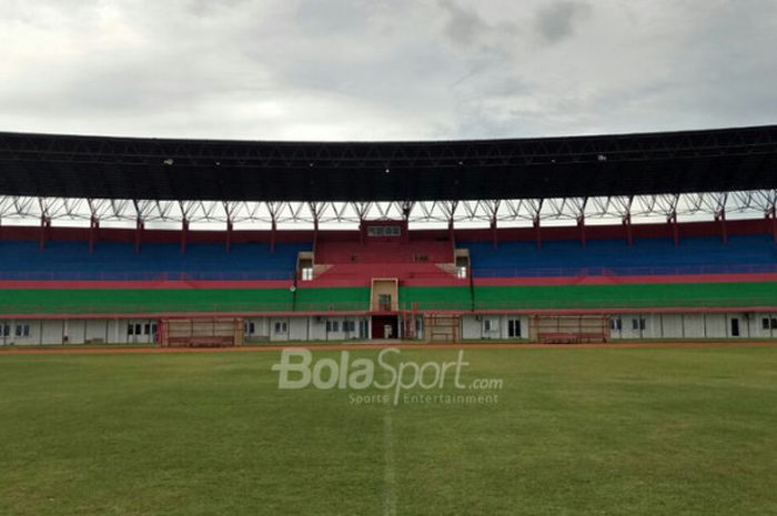 Stadion Sultan Agung Bantul pada pada Minggu (7/1/2018).