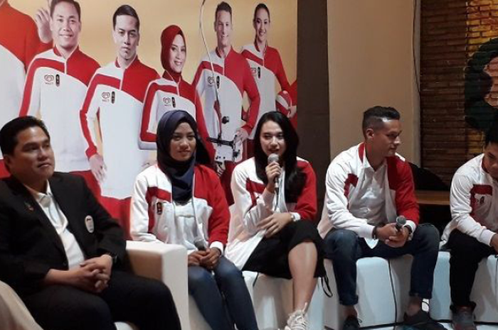 Beberapa atlet Indonesia yang akan berlaga dalam ajang Asian Games 2018.