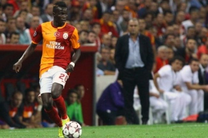 Gelandang Galatasaray, Bruma, beraksi dalam partai penyisihan grup Liga Champion kontra Real Madrid di Ali Sami Yen Spor, Istanbul, Turki, pada 17 September 2013. 