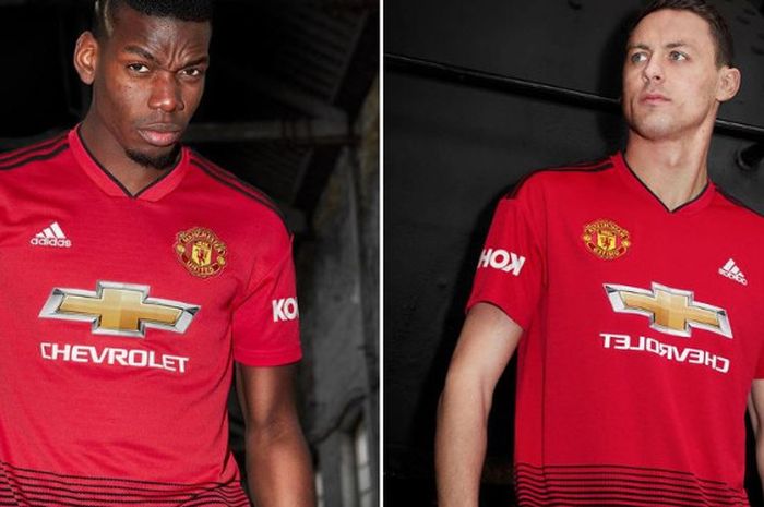 Jersey terbaru Manchester United untuk mengarungi musim kompetisi 2018/2019