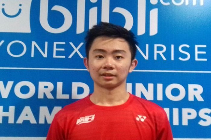 Alberto Alvin Yulianto setelah bertanding di babak penyisihan WJC 2017.