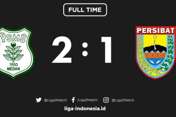 PSMS 2-1 PERSIBAT BATANG