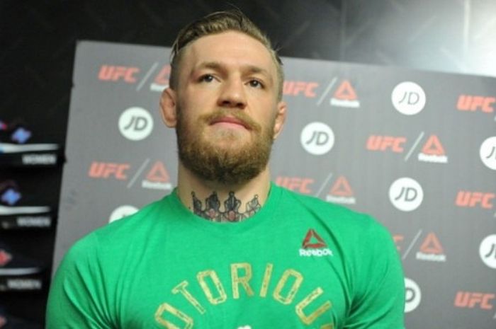 Conor McGregor, menghadiri jumpa fans di Dublin, Irlandia, 22 Oktober 2015.